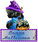 Gifs bonne Halloween ourson